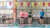 ©Sophie Richez - De interscholenzwemwedstrijd in zwembad De Kleine Dender in Ninove