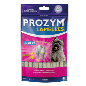 Prozym - Frisk ånde og plak - Hund - XS mindre end 5 kg - 15 strimler - CEVA - Produits-veto.com