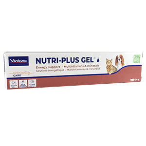 Nutri-plus gel pour chien et chat - 120 g - récupération nutritionnelle et convalescence - VIRBAC - Produits-veto.com