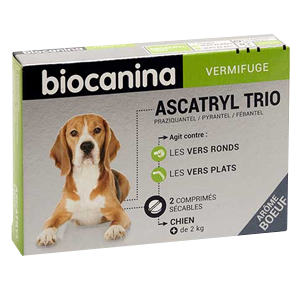 Vermifugo per cani - Ascatryl Trio Dog BIOCANINA - Véto Products