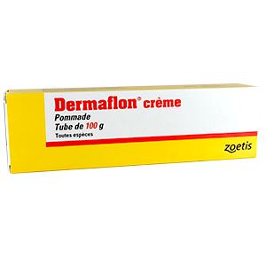 Dermaflon crème cicatrisante pour chevaux - 100 g - Produits Véto