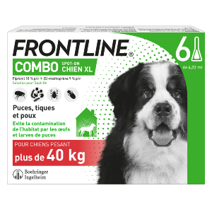 Frontline Combo - Przeciw pchłom - XL - 6 pipety - Produkty-veto.com