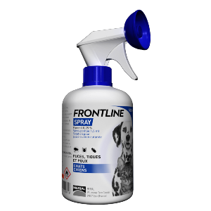 Frontline Spray – Anti-puces – Flacon de 500 ml – BOEHRINGER INGELHEIM