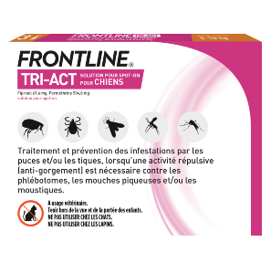 FRONTLINE TRI-ACT  Anti-puces chien et chiot