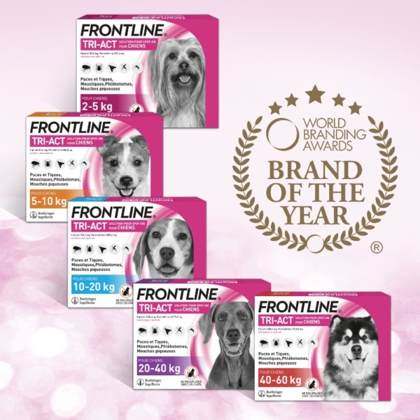 Frontline - Marque de l'année - Produits-Veto.com