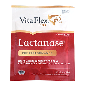Lactanase - Muscles, récupération et performance - Cheval - 25 g - VITA FLEX - Produits-veto.com