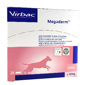 Megaderm - Apoyo a la función de la piel - dermatosis - eczema - 8 ml - Perro - Virbac - Products-veto.com