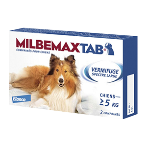 Milbemax Vermifuge Small pour chien et chiot sur