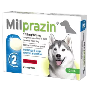 Cane Milprazikan - Vermifugo - Oltre 5 kg - CLÉMENT THÉKAN