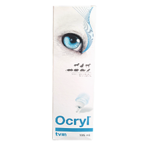 Ocryl - Fysiologisk rengöring - Ögondroppar - 135 ml flaska - TVM - Products-veto.com