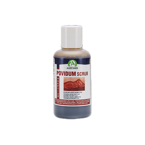 Povidum Scrub - 消毒皂 - Horse - 120 ml bottle - Audevard - Produits-veto.com