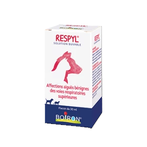 Respyl - Affections respiratoires - Flacon de 30 mL - Chien et Chat - BOIRON