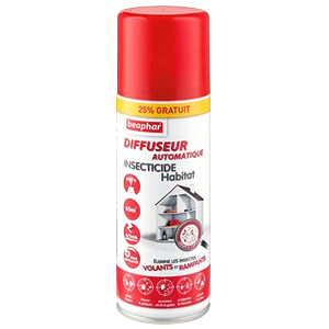 Diffuseur Automatique - Insecticide - Anti-puces - 200 ml - BEAPHAR