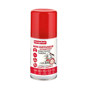 Spray - Difusor automático - Inseticida - Habitat - 75 mL - BEAPHAR - Produtos-veto.com