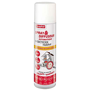 Spray & Diffusore Automatico - Insetticida - Habitat - 250 ml - Beaphar - Products-veto.com