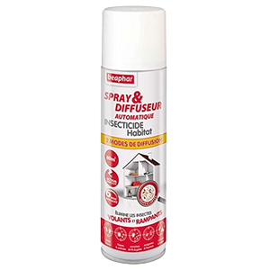 Automatyczny spray i dyfuzor - Insektycyd - Habitat - 250 ml - Beaphar - Produkty-veto.com