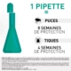 Frontline Combo – Anti-puces – S – de 2 à 10 kg – 4 pipettes – BOEHRINGER INGELHEIM