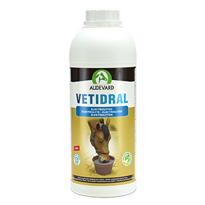 Vetidral - Electrolytes - Forte sudorazione - Cavallo - 1 L - AUDEVARD - Products-veto.com