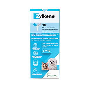 Zylkene - 75 mg - Antistress - Katt och hund - 30 tabletter - VETOQUINOL - Products-veto.com