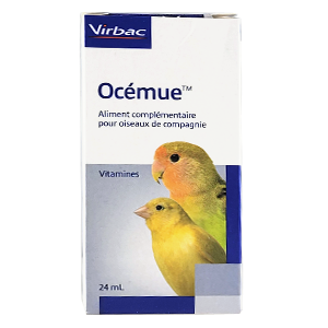 Océmue - Vitamíny - Línání a opeření - Ptáci - 24 ml - VIRBAC - Produits-veto.com