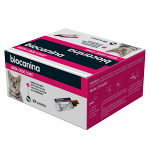 Médi-croc - Katze - Leckerlis für Tabletten - Schachtel mit 6 Riegeln - BIOCANINA - Products-veto.com