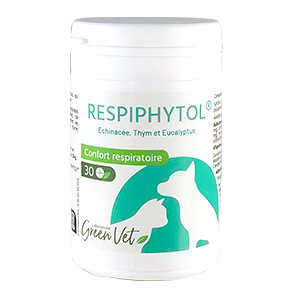 Respiphytol - Confort Respiratoire - 30 comprimés - GREENVET - Produits-veto.com