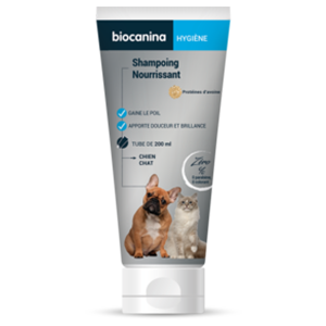 Shampoing - Nourissant - Chien et Chat - 200 ml - Biocanina - Produits-veto.com