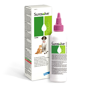 Surosolve - Limpador de ouvidos - Cães e gatos - 125 ml - ELANCO - Produtos-veto.com