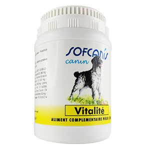 Sofcanis Canin - Vitalité - Chiens - 100 comprimés - SOFCANIS MOUREAU - Produits-veto.com