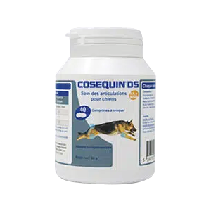 Cosequin DS - Articulações - Osteoartrite - 40 comprimidos - Cachorro - ARCA NATURA - Produits-veto.com