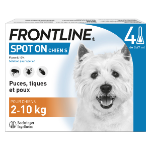 Frontline cani di piccola taglia 2-10 kg 3 pipette