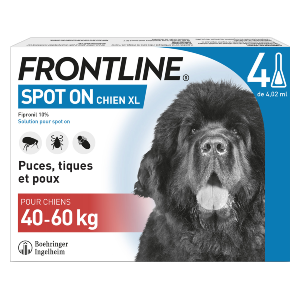 Frontline - Anti-lopper - SpotOn - Hund - XL - 4 pipetter - Products-veto.com
