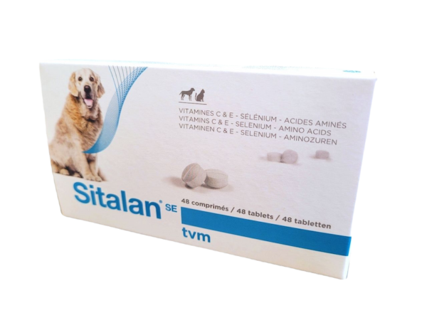 Sitalan TVM - Vitamines C et E 48 comptrimés - Produits veto