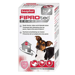 Fiprotec Combo Petits Chiens - Anti-Puces & Anti-tiques