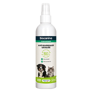 Spray repelente Anti marcação de urina - ORGÂNICO - Cães e Gatos - 250ml - Biocanina - Produtos-veto.com