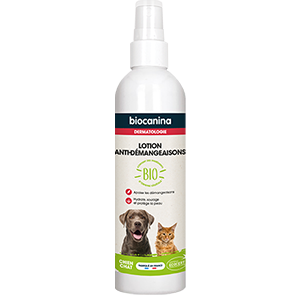 Loção anti-coceira - ORGÂNICA - Cão e Gato - 240 ml - Biocanina - Produtos-veto.com