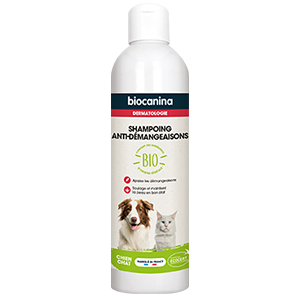 Anti-itch schampo - EKOLOGISK - Hund och katt - 240 ml - Biocanina - Products-veto.com