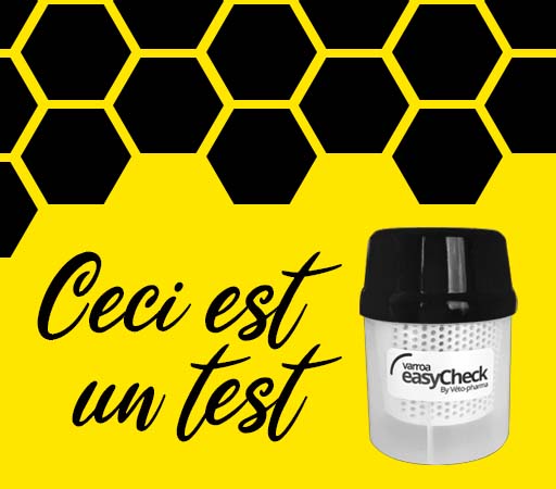 Article Varroa destructor - Test ruche Varroa EasyCheck - Produits-veto.com