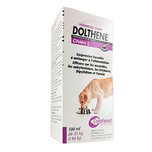 Dolthene - Vermifuge - Dog - L - 100 ml - DOPHARMA - Products-veto.com