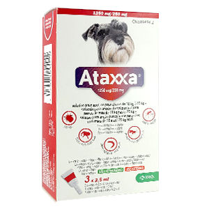 Biocanina permetrix chiens moyens de 10kg à 25kg 1250mg/250mg