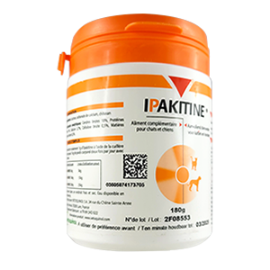 Ipakitina - Integratore alimentare - Funzione renale - 180 g - Vetoquinol - Products-veto.com