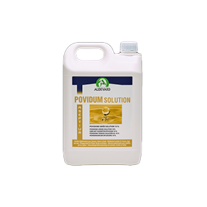 Povidum Solution - Désinfectant et Nettoyant - 5 L - AUDEVARD - Produits-veto.com