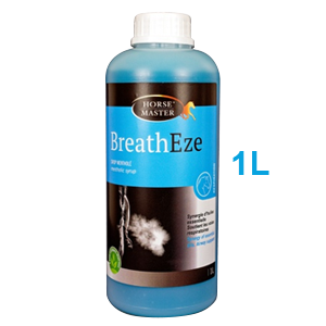 BreathEze - شراب النعناع - الجهاز التنفسي - 1 لتر - HORSE MASTER - Products-veto.com