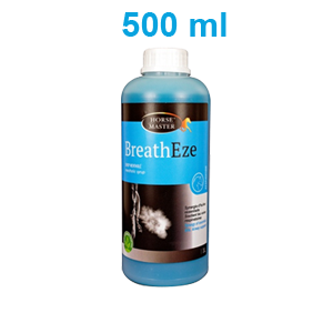 BreathEze - Xarope de menta - Trato respiratório - 500 ml - HORSE MASTER - Produtos-veto.com