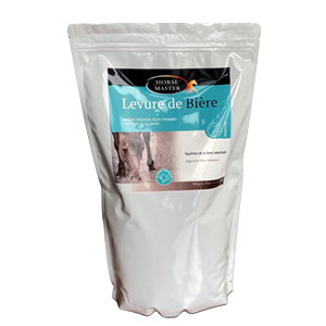 Levure de biere - 1 kg - flore intestinale - croissance - robe - HORSE MASTER - Produits-veto.com