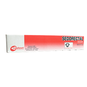 Sedorrectal - Pomada rectal - Inflamación - Perro - 15 g - COOPHAVET - Products-veto.com