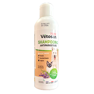 Vétosan - Antiparasitäres Shampoo - 200 ml - CLÉMENT THÉKAN