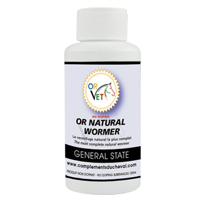 Or Natural Antiparasitario - Antiparasitario para Caballos - 120 ml - OR VET - Products-veto.com