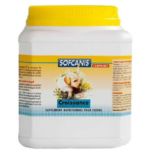 Sofcanis Canin Growth - Psi a štěňata - 250 tablet - SOFCANIS MOUREAU - Products-veto.com