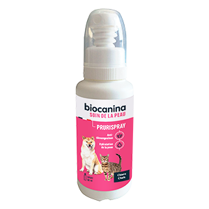 Prurispray - Anti démangeaisons - Apaisant - 80 ml - chien et chat - Biocanina - Produits-veto.com